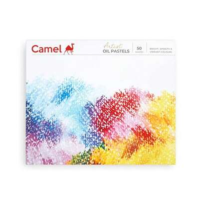 Camlin Kokuyo  Oil Pastel Set - 50 Shades Multicolor