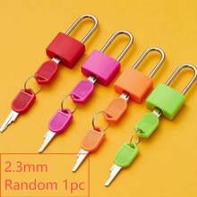 Small Padlock With Key, Suitable For Luggage Lock, Outdoor Camping Travel Lock, Bicycle Lock, Backpack Lock, Gym Locker Lock, Suitcase Lock, Copper Core Padlock, Classroom Matching Games And More - Multicolor - View 12