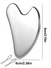 Portable Gua Sha Board Heart Shaped Massager For Men And Women Washable Massage Tool For Travel Fall Home Decor Wedding Room Dorm Camping Birthday Gift Travel Daily Outdoor Back To School Essential Accessory - Multicolor - View 9