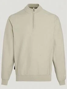 Adidas Men's WUZONG WEN HZ S Knit Sweatshirt No Hood KH2724 - Grey - View 2