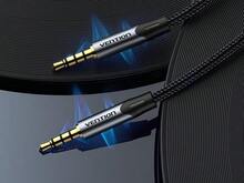 VENTION 3.5mm Aux 音訊線附麥克風，公對公 Hi-Fi 立體聲 Aux 線，支援語音通話，適用於汽車 AUX 介面、耳機、喇叭、平板電腦 - 查看 9