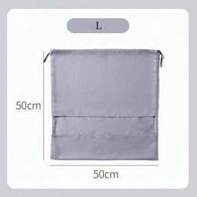 1pc Handbag Dust Bag With Transparent Window, For Bag Storage, Dust-Proof And Moisture-Proof; 3 Different Sizes Mixed Pack, Suitable For Closet Bag Storage, Drawstring Dust Cover, Also Can Be Used As Shoe Storage Bag, Travel Storage Bag And Protective Bag - Multicolor - View 8