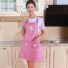 1pc Waterproof & Oil-Proof Kitchen Apron, Suitable For Home Use, With Pockets, Polyester Stain-Resistant, Applicable For Cooking, Restaurant, Craft, Gardening, BBQ, School, Cafe, Unisex, Christmas Gift - Multicolor - View 16