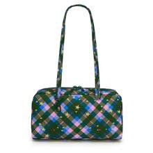Nylon Bowling Bag, Tote Bag With Top Handle And Key Lanyard, Minimalist Casual Large Capacity Commuter Work Bag, Fashion Polka Dot Shoulder Handbag, Suitable For Daily Wear - Multicolor - View 17