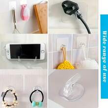 Gancho adhesivo reutilizable y removible para pared con herramienta mágica - A - Ver 6