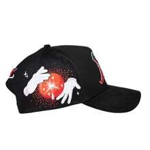Men Baseball Cap - Black - View 4