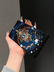 1件黑色磨砂觸感手機殼 單鏡頭孔 全包覆 趣味眼鏡圖案彩繪保護殼 相容 7/8/SE27P/8PX/ISXR/XSHAX11/11PRO/11PRONAX/12/12PRO/12PROMAX/12IINI/13/13PRO/13PROMAX/13MINI/14/14PRO/14PROIAX/14PLUS/15/15PRO/15PROMAX/15PLUS/16/16PRO/16PROMAX - 彩色 - 查看 6
