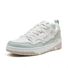 XTEP New Women's Versatile Lightweight Breathable Outdoor Casual Sneakers - White Green - View 7