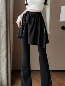 Sports Yoga Asymmetrical Anti-Exposure Wrap Skirt With Tie Straps, Skirt, Dual-Use Shawl And Hip Cover - Multicolor - View 7