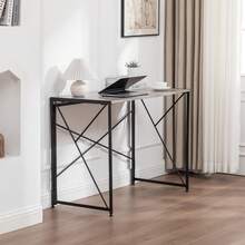 Natural Folding Desk – Perfect For Small Spaces - Alami - View 5