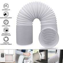 Adjustable Heavy Duty 4-Layer Protective Dryer Vent Hose, White - Multiple Styles - View 1