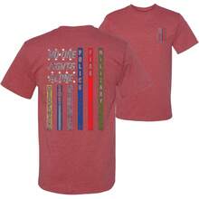 Women T-Shirts - Merah Heather Klasik - View 4