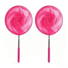 1/2/3pcs Adjustable Butterfly Net, Used For Catching Insects, Outdoor Butterfly, Snail, Fish And Bat Catching Tool, Pool Cleaning Tool, Aquarium Cleaning Tool, Fishing Accessory, Extendable From 15.0 Inches To 34.0 Inches/Multiple Colors Available - 2 Pieces - View 13