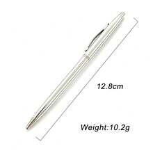 1/10pcs Customizable Neutral Pen, Engraved Text, Multi-Color Metal Twist Pen, Personalized Gift For Wedding, Anniversary, Birthday, Employees, Clients, Back To School, Business Advertising, School Supplies, Office Decor, Promotional Pens - Multicolor - View 6
