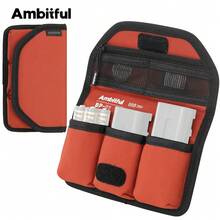 Ambitful BP01-A Battery Storage Carrying Bag, Portable Storage Box, Suitable For NP-F Batteries, Chargers And Photography Accessories - View 2