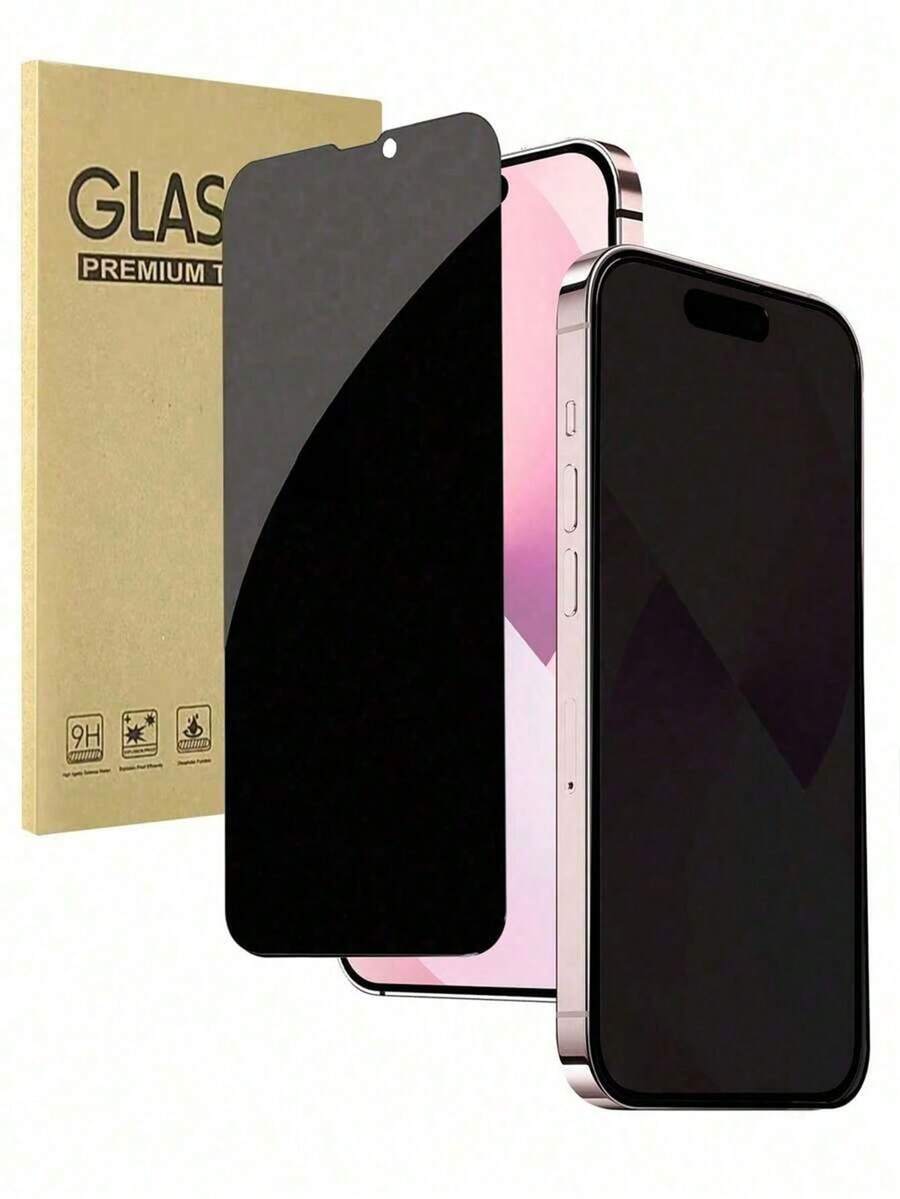 2 Pieces Set Compatible With Iphone 1717pro 17promax 16 16plus 16pro 16promax 15promax 14 13mimi 12pro 11promax, Anti Peeping Screen Protector, Privacy Protection, Mobile Accessories, Easy To Install, Waterproof, Scratch Resistant, Compatible With IPhone 16 Pro Screen Protector, Compatible With IPhone 17 Promax Screen Protector [International Version, Non Local Version]