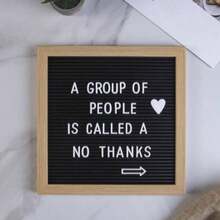 1pc Letter Message Board Decorative Ornament - 1PC - View 4