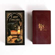 Tarot Familiars Mystery Tarot Fortune Telling Game Cards - Black - View 1