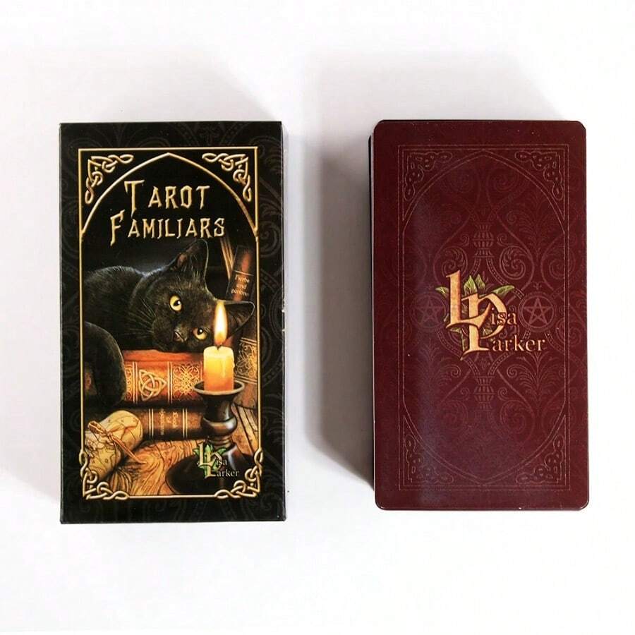 Tarot Familiars Mystery Tarot Fortune Telling Game Cards - Black - View 1