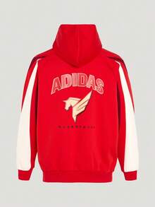 Adidas Men's BB LNY Knit Sweatshirt KT0620 - Red - View 4