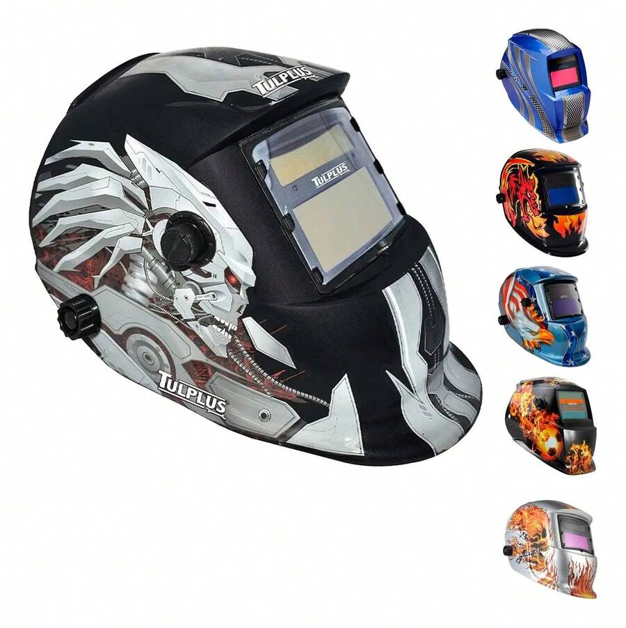Careta De Soldar Uso Industrial Soldadura Electronica Diseño - Robot - Ver 1