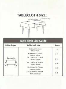 Personalized Custom Tablecloth - Supports Photo/Text/Table Number - Suitable For Wedding, Anniversary And Family Gathering Decoration - Dining Table Decor - Supports Uploading Custom Design - Home Or Event Decoration, Tabletop Beautification, High-Quality Woven Craftsmanship - Suitable For Party Planning And Wedding Preparation - Text/Photo Tablecloth, Smooth Texture - Multicolor - View 3