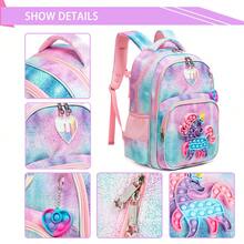 3pcs/Set Kids School Backpack, Includes Crossbody Bag, Cute Travel Backpack Set - 1080 Girls Combo Pack - View 12
