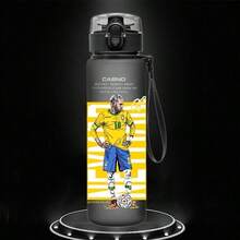 FIFA FIFA 2026世界盃 C羅 #7 粉絲水杯，EPDM材質，防漏大容量，便攜足球支持者水杯，適合健身、訓練與戶外，葡萄牙球迷禮物 - 彩色 - 查看 42