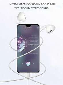 1入有線耳機，Lightning 與 Type-C 3.5mm 介面，相容 iPhone，附音樂、通話與音量控制遙控器 - 查看 6