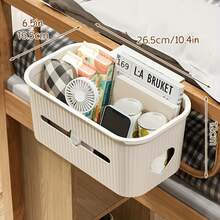 1pc Bedside Storage Hanging Basket-Dormitory Headboard Phone Holder,Suitable For Kitchen,Bathroom,Bedroom,Essential Item For Dormitories,Shelf Baskets,Kitchen Accessories,Room Decor,Storage Boxes With Lid,Essential For Back To School Season - Multicolor - View 14