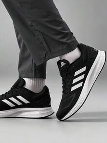 Adidas Duramo SL 2.0 Comfortable Lightweight Breathable Mesh Low-Top Athletic Training Running Shoes Men's - Black - View 1