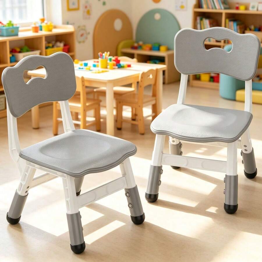 Kselythan Kids Desk Chairs - Grey - View 1