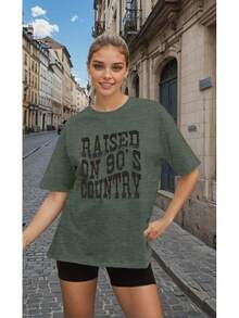 Women T-Shirts - 綠色 - 查看 5