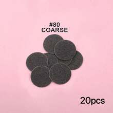 20pcs/Bag Foot Scrubbing File, Callus Removal Replacement Sandpaper Sheets, Easy To Remove Dead Skin And Calluses - Black - View 15