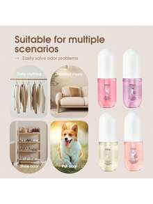 1PC Brazilian Fragrance Spray, Fabric Deodorizer, Refreshing Spray With Scents Options - Indoor/Outdoor Air Freshener, Multi-Layer Happiness Boosting Fragrance Spray, Long-Lasting Natural Fresh Spray, Releasing Elegant Rio De Janeiro Vanilla - A - View 3