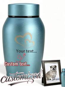 Pet Cremation Urn - Customized Engraved Memorial For Dogs, Cats, Birds, Rabbits And Small Animals - Multicolor - View 1