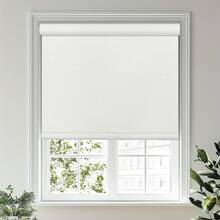 Blackout Roller Shades For Windows – Thermal Insulated, UV-Blocking Fabric Blinds For Home, Office, Bedroom & Doors | Easy DIY Installation, Smooth Operation, Light-Controlled Privacy Solution - White - View 12