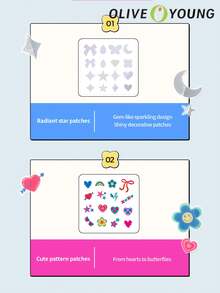 Olive Young Care Plus Acne Patch TWINKLE EDITION - TWINKLE EDITION (64 Sheets) - View 5