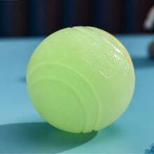 Glow In The Dark Elastic Ball, Pet Dog Chew Ball, Anti-Bite Toy Ball, Large, Medium Training And Entertainment Ball, And Small Dog (This Product Is An Elastic Ball, It Does Not Glow By Itself, It Is Not Easily Damaged, Made Of High Elasticity Rubber Material, Can Glow, Suitable For Teeth Training, Interactive Spherical Chew Toy, Suitable For Small, Medium, Large Dogs). - Multicolor - View 4