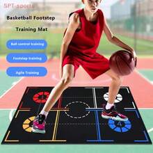 Thick Non-Slip Basketball Training Mat, Silent & Shock-Absorbing, Suitable For Indoor/Outdoor Basketball Dribble & Footwork - D - View 10