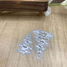 金屬樹形切割模具 松樹聖誕樹 DIY 壓花卡片製作 相片裝飾 紙藝切割模具 剪貼簿卡片製作 - mc706 - 查看 5