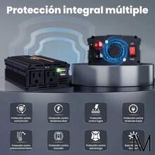 Hzero 1000W Modified Sine Wave Power Inverter With 2 USB And 2 AC Outlets For Car - US A Type Plug(110-127V) - View 8