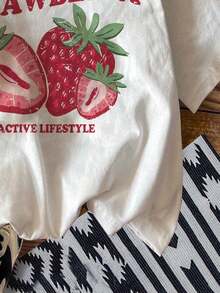 Women T-Shirts - 草莓 - 查看 2