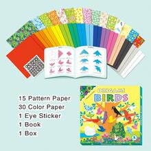 Fun Bird-Themed DIY Origami Kit, Includes Instructions, 45 Sheets Of Origami Paper And 21-Page Step-By-Step Folding Guide, Suitable For Boys And Girls, Perfect For Back To School Or Birthday Gift - Multicolor - View 7