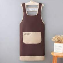 High-Quality Lightweight Kitchen Apron, All-Season Practical Workwear, Wide Strap, Comfortable And Breathable, Unisex, Suitable For Chef Cooking, Gardening, Painting, Grilling, Cafe, Baking, Hair Styling And Nail Art - A - View 10