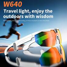 LOKMAT W640 Smart Glasses With Built-In ChatGPT, 8MP Camera, Supports 26 Language AI Translation, Assistant And Voice Control, WiFi 4.0, Bluetooth 5.4, Smart Glasses - View 2