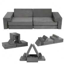 Kids Sofas - Grey - View 3