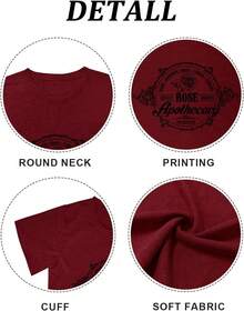Camisetas de Mujer - Vino tinto B - Ver 5