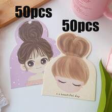 50/100pcs Hair Accessory Packaging Cards, Hair Clip & Pin Packaging Paper Cards, DIY Hair Accessory Materials And Jewelry Components - Hair Accessory Packaging Card - View 21