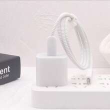 5件裝高級純色TPU防摔充電線保護套，線材收納繩，適用於Apple 18W/20W充電器 - 磨砂半透明 - 查看 2